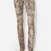 De beige Madaillon-broek