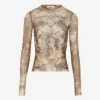 De beige Madaillon-top De beige Madaillon-top