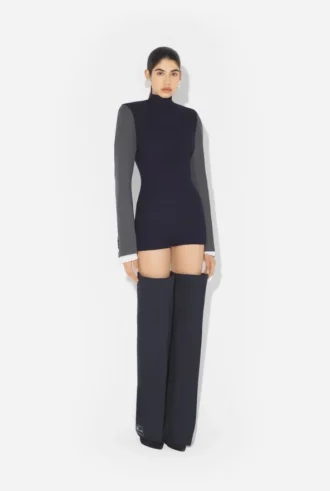 De Bi-Material Bodysuit