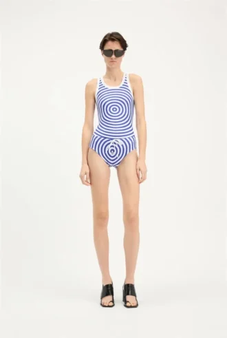 De blauwe Target-tops