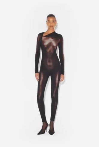 De bronzen Body Dust-Bodysuit