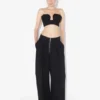 De crêpe broek