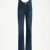 De Curved Denim Jeans