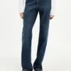 De Curved Denim Jeans