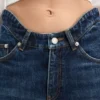 De Curved Denim Jeans