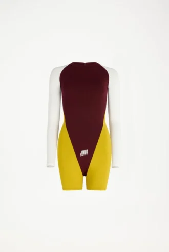 De driekleurige Junior Gaultier-playsuit De driekleurige Junior Gaultier-playsuit