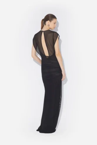 De ‘Flocked Tattoo Ruban’-jurk