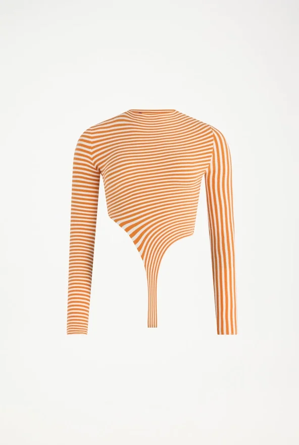 De gestreepte Bodysuit De gestreepte Bodysuit