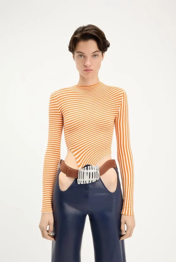 De gestreepte Bodysuit De gestreepte Bodysuit