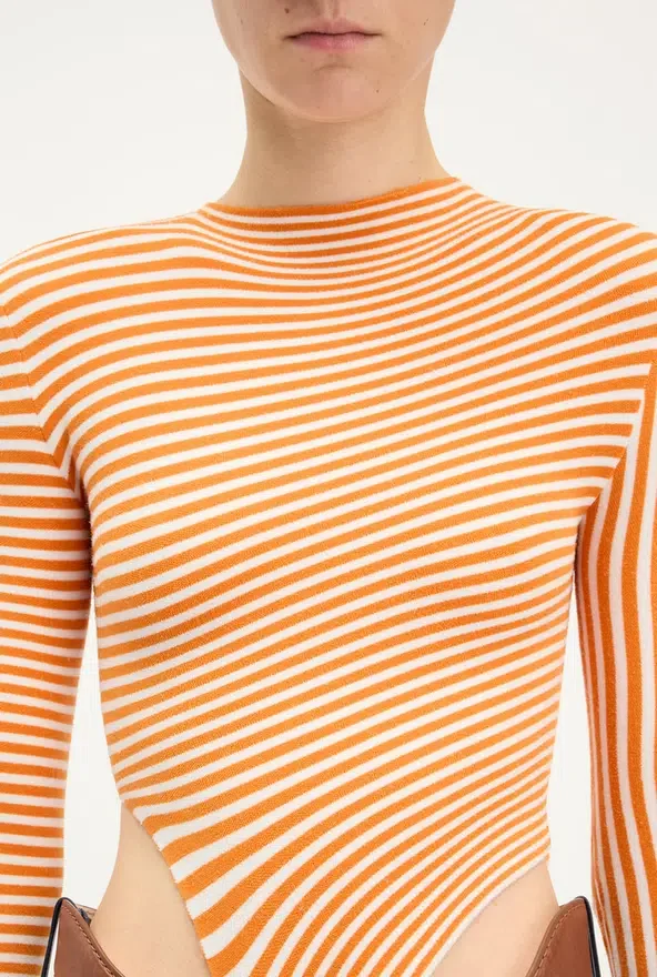 De gestreepte Bodysuit De gestreepte Bodysuit