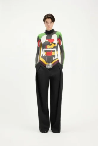 De getailleerde broek