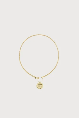 De goudkleurige “325” ketting De goudkleurige “325” ketting