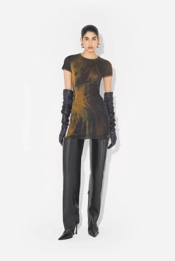 De korte Acid Water-jurk De korte Acid Water-jurk