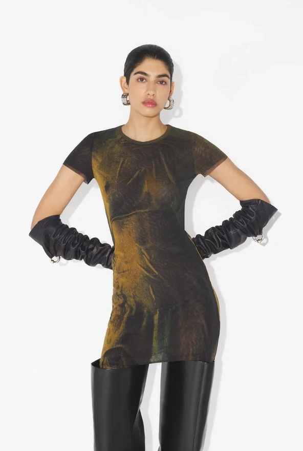 De korte Acid Water-jurk De korte Acid Water-jurk
