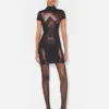 De korte bronzen Body Dust-jurk De korte bronzen Body Dust-jurk