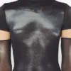 De korte zilveren Body Dust-jurk De korte zilveren Body Dust-jurk