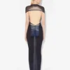 De “Le Male” jurk met open rug De “Le Male” jurk met open rug