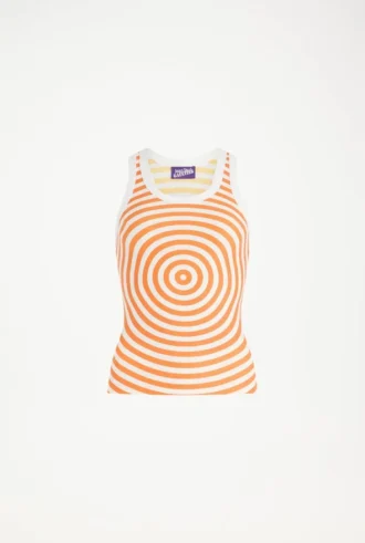 De oranje Target-tops