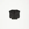 De polkadot crop top