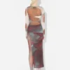 De rode Blurry Roses-top De rode Blurry Roses-top