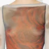 De rode Blurry Roses-top De rode Blurry Roses-top