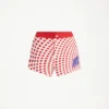 De rode slip met stippen