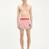 De rode slip met stippen
