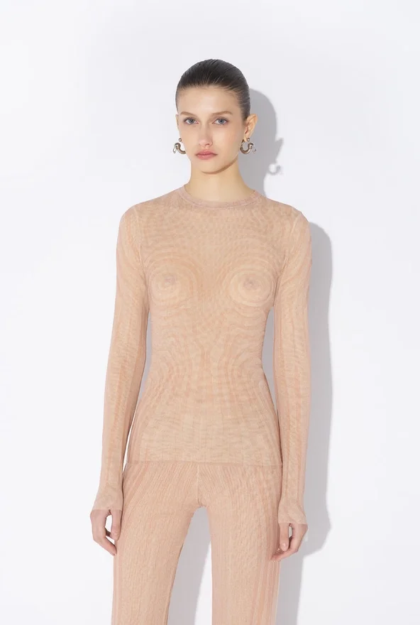 De roze Spiral-top De roze Spiral-top