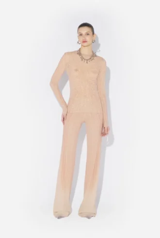 De roze Spiral-top