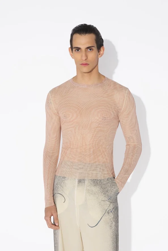 De roze Spiral-top De roze Spiral-top
