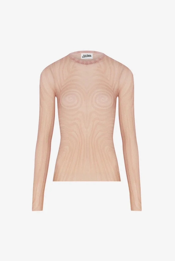 De roze Spiral-top De roze Spiral-top