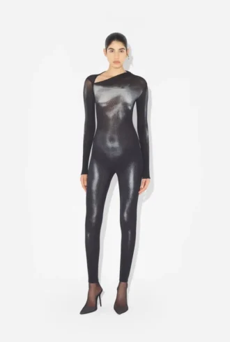 De Silver Body Dust-Bodysuit