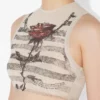De Tattoo Mariniare Crop Top