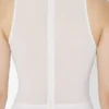 De witte conische jurk De witte conische jurk