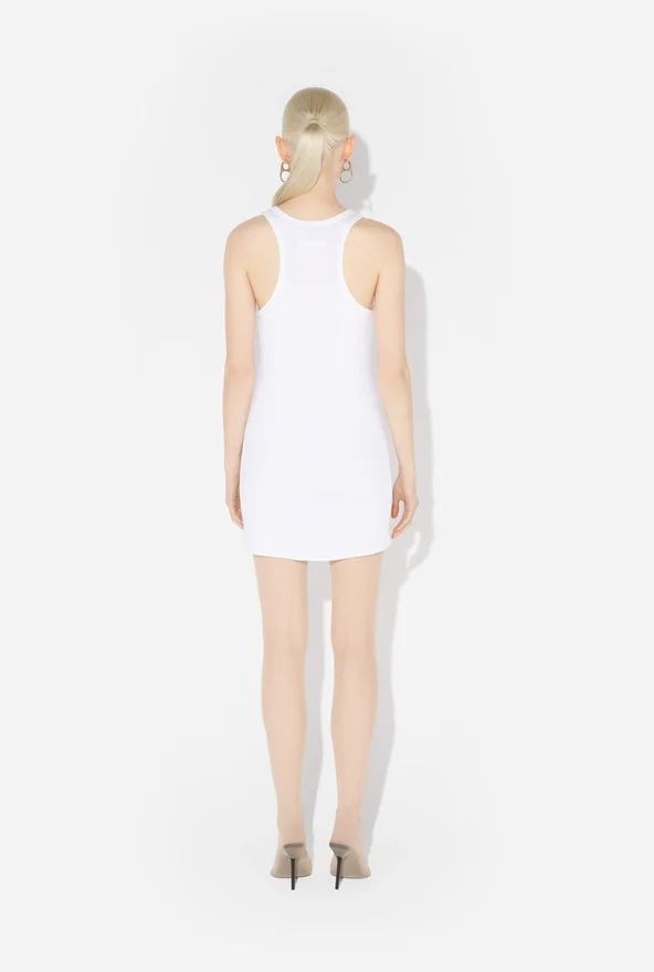 De witte jarreteljurk De witte jarreteljurk