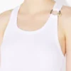 De witte Piercing-tanktop De witte Piercing-tanktop