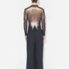 De zilveren Body Dust-top