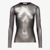 De zilveren Body Dust-top