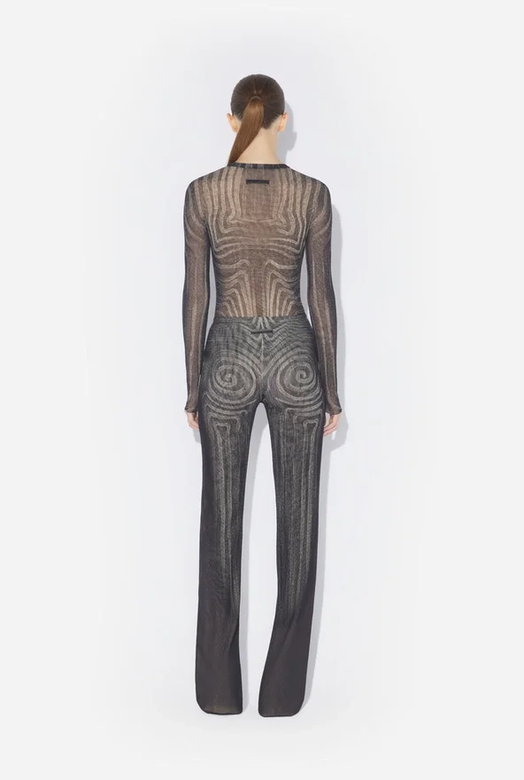 De zwarte Spiral-broek De zwarte Spiral-broek