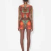 Heruitgave – de bruine mini-rok met stippen