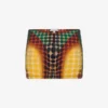 Heruitgave – de bruine mini-rok met stippen