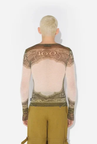 Heruitgave – de groene crop top met cartouche Heruitgave – de groene crop top met cartouche