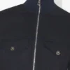 Het denimjasje met split Het denimjasje met split