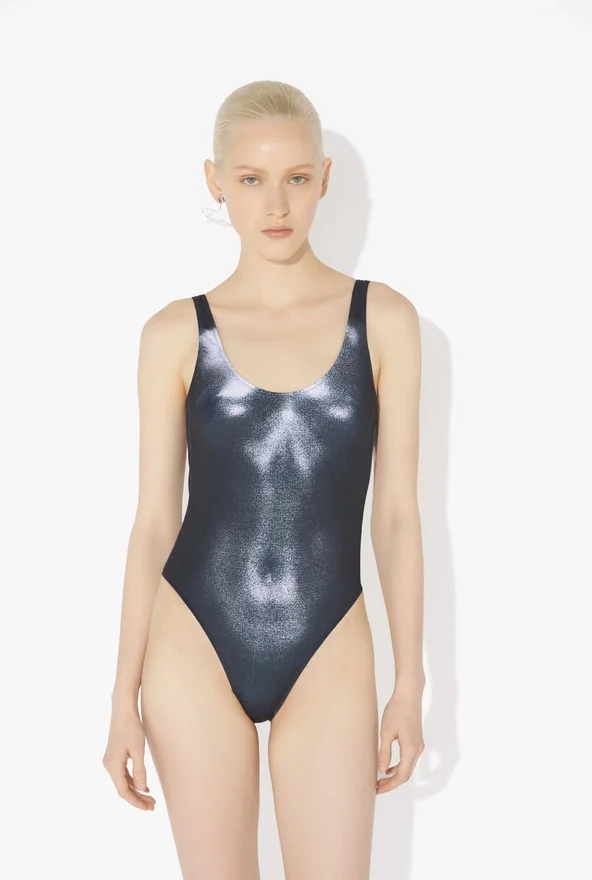 Het Silver Body Dust-badpak Het Silver Body Dust-badpak