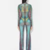 Re-Edition – de broek met blauwe stippenprint
