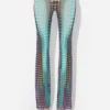 Re-Edition – de broek met blauwe stippenprint