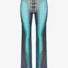 Re-Edition – de broek met blauwe stippenprint