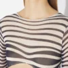 Re-Edition – de marineblauwe Body Morph Crop Top Re-Edition – de marineblauwe Body Morph Crop Top