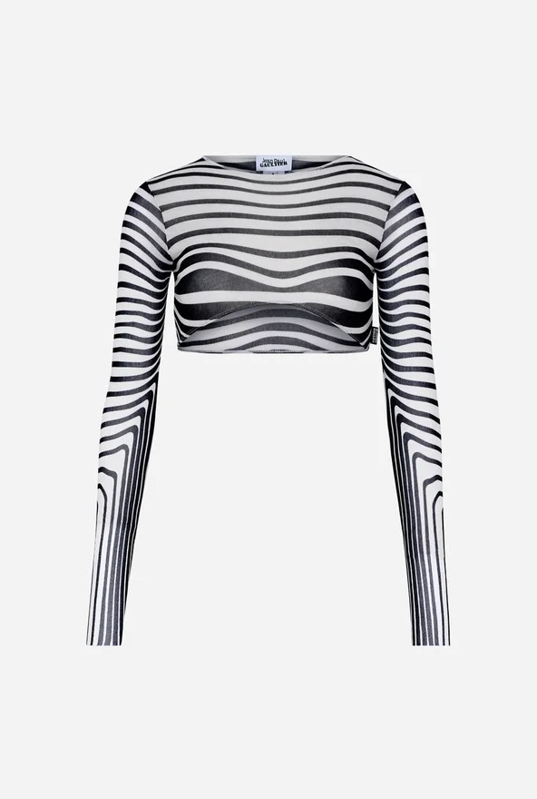 Re-Edition – de marineblauwe Body Morph Crop Top Re-Edition – de marineblauwe Body Morph Crop Top
