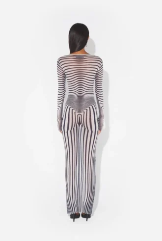 Re-Edition – de marineblauwe Body Morph-jurk